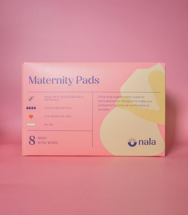 Open image in slideshow, Nala Biodegradable Maternity Pads
