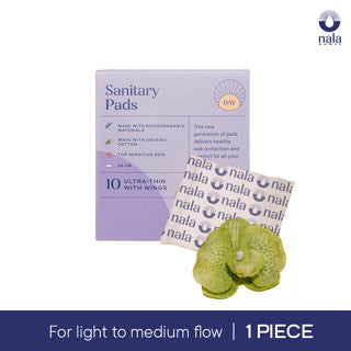 Open image in slideshow, Nala Biodegradable Day Pads (Single)