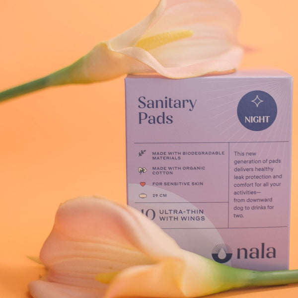 Open image in slideshow, Nala Biodegradable Night Pads
