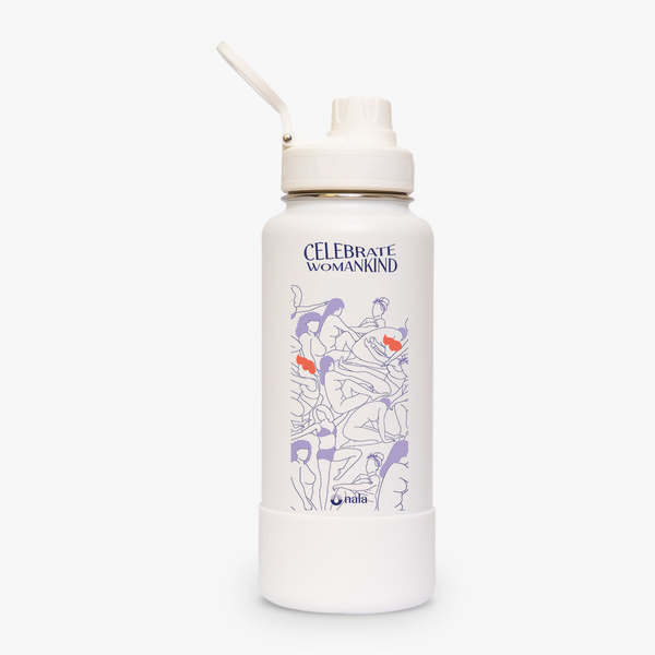 Open image in slideshow, KOOL x Nala Bottle (White)
